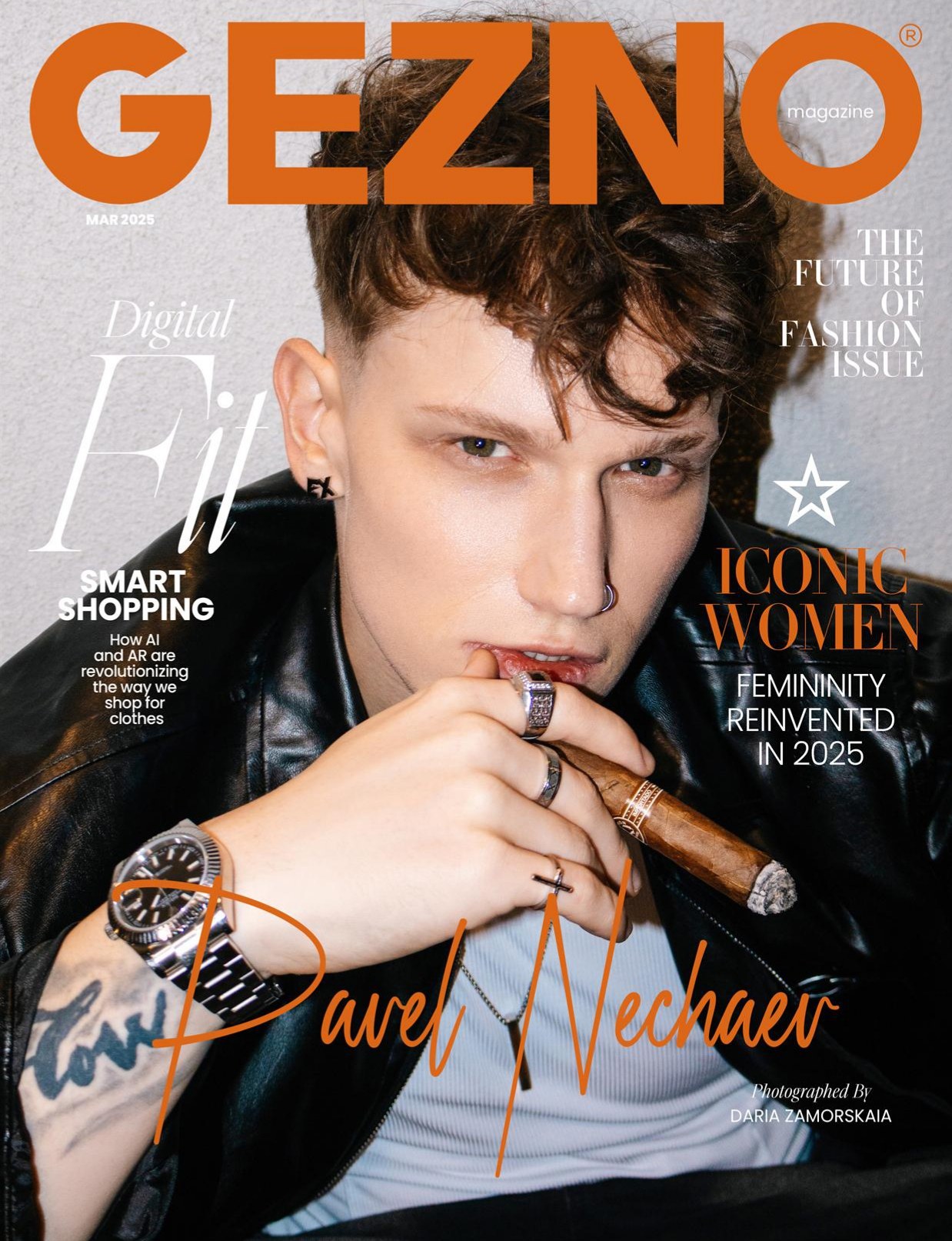 GEZNO Magazine cover Los Angeles — Daria Zamorskaia